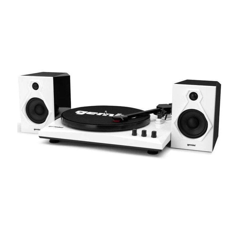 Gramofon GEMINI TT-900BW Bluetooth Biało-czarny