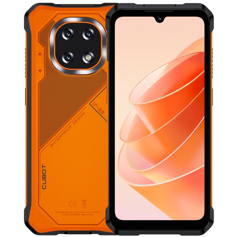 Smartfon CUBOT KingKong ES 5 6/128GB 6.88" 120Hz Pomarańczowy