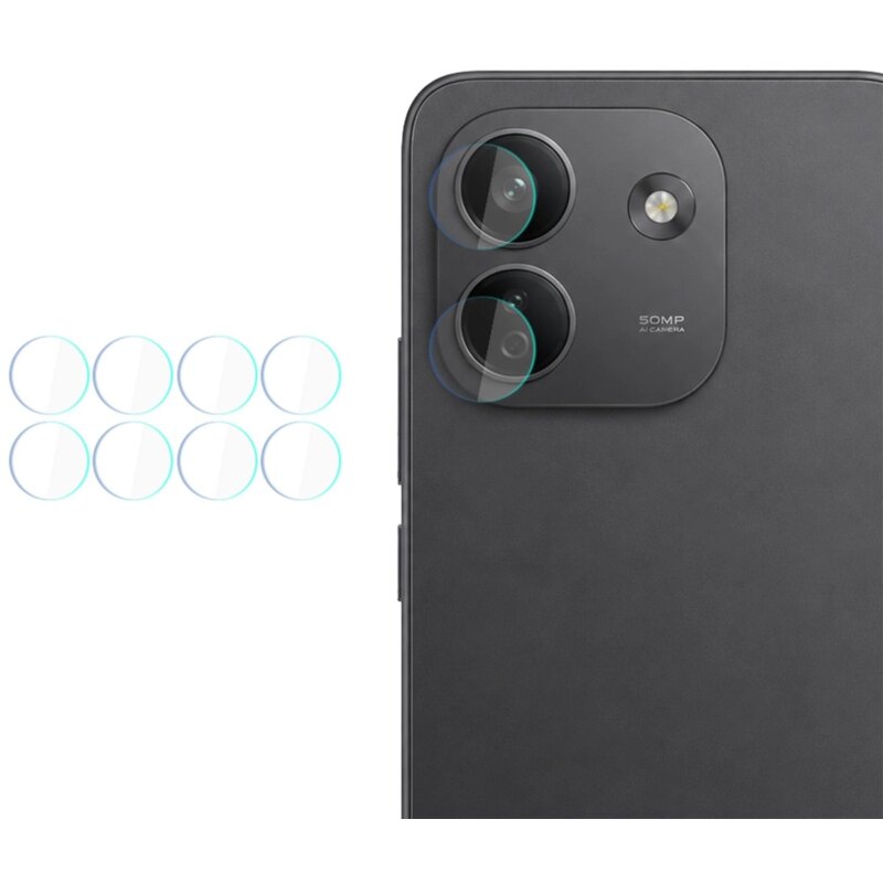 Szkło hybrydowe na obiektyw 3MK Hardy Fusion Lens Protection do Xiaomi Redmi Note 17 Pro Max 5G (4 szt.)