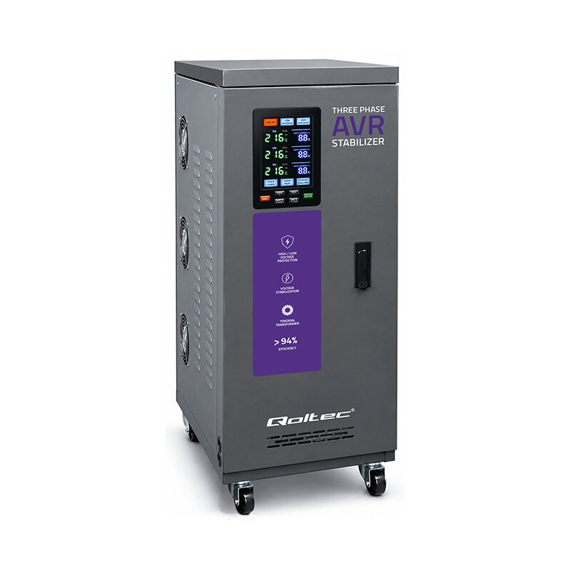 Stabilizator napięcia QOLTEC 51907 15000VA 12000W