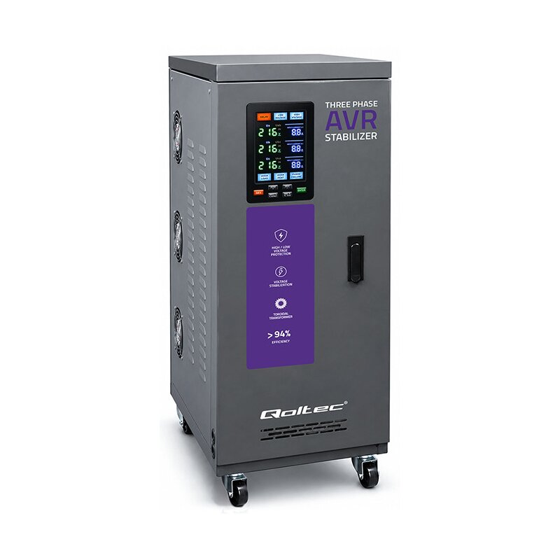 Stabilizator napięcia QOLTEC 51908 20000VA 16000W