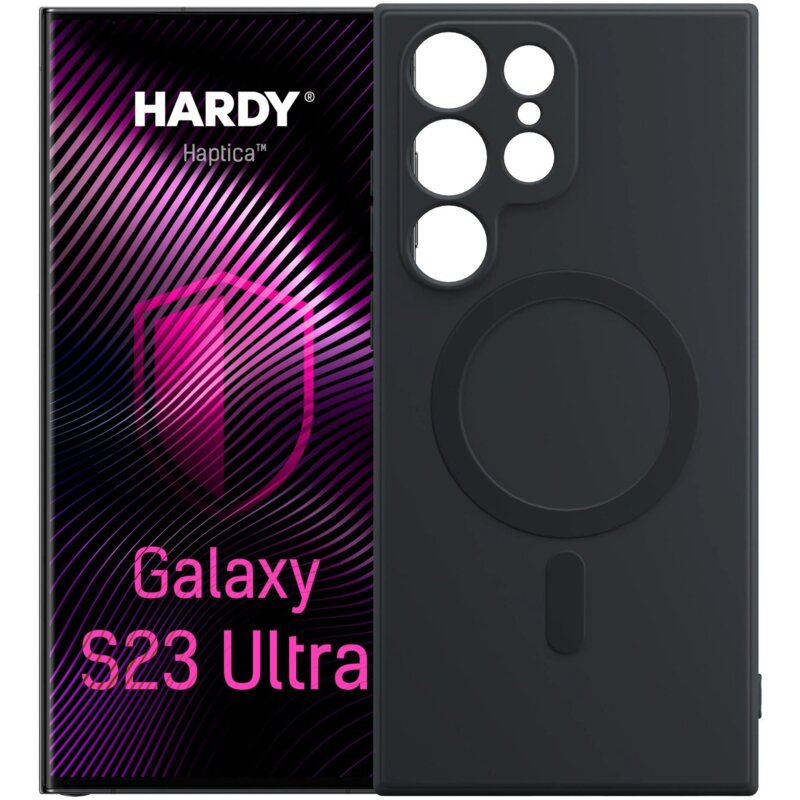 3mk Hardy Haptica MagCase do Galaxy S23 Ultra Czarny