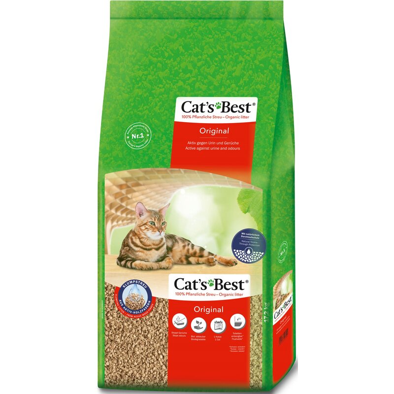 Żwirek dla kota CATS BEST Original 40 L