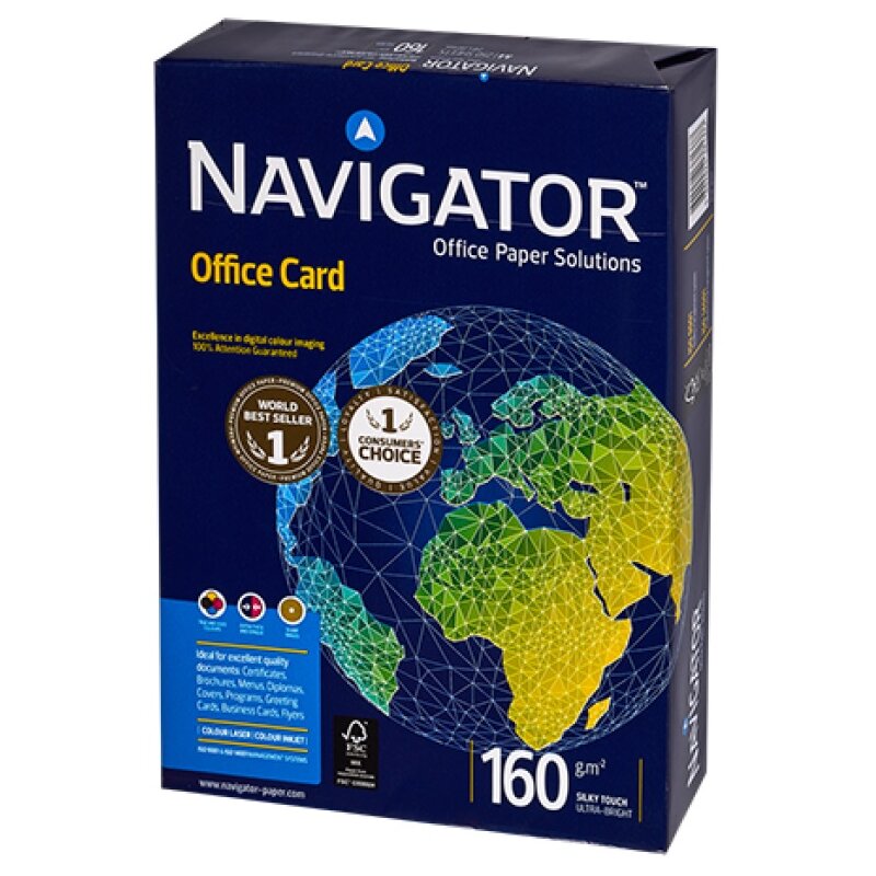 Papier do drukarki NAVIGATOR Office Card A4 250 arkuszy