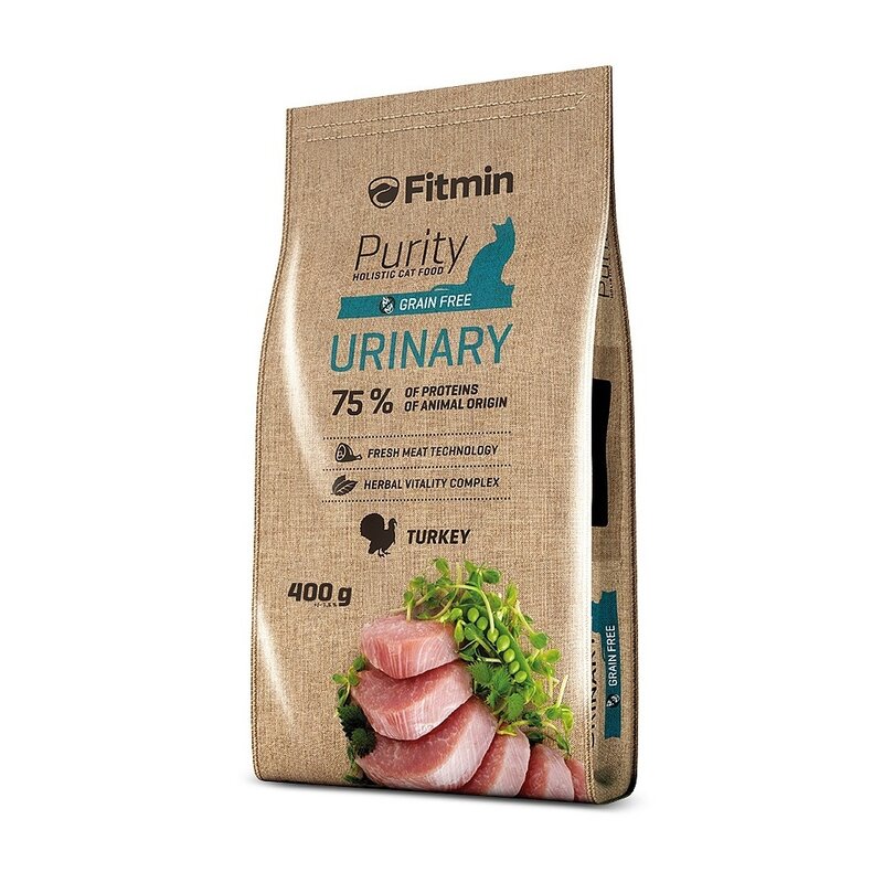 Karma dla kota FITMIN Cat Purity Urinary Indyk 400 g