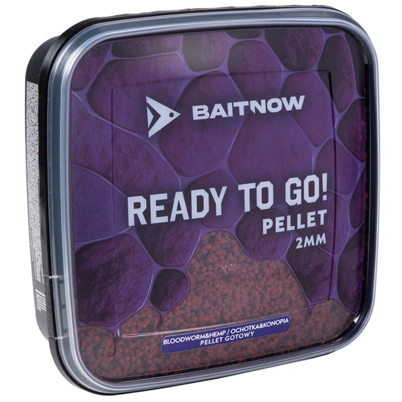 Pellet BAITNOW Ready to Go Bloodworm Hemp 2 mm (500 g)