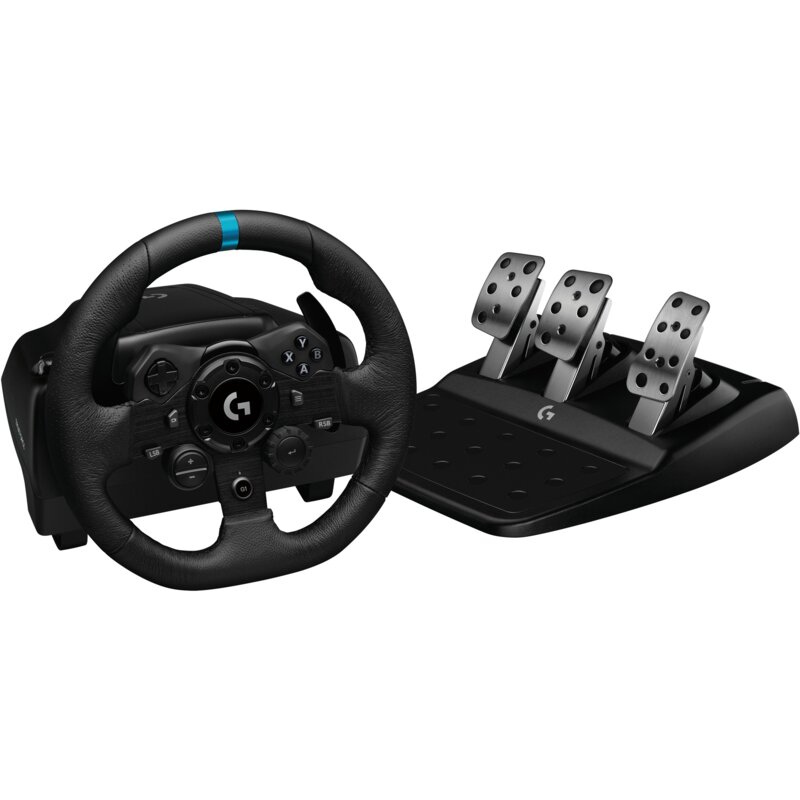 Logitech G923 Racing Wheel Black z pedałami do PC Force Feedback