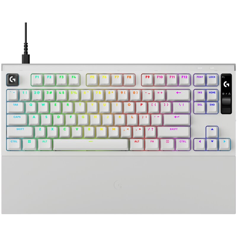 Logitech G Pro X2 TKL Rapid Biały