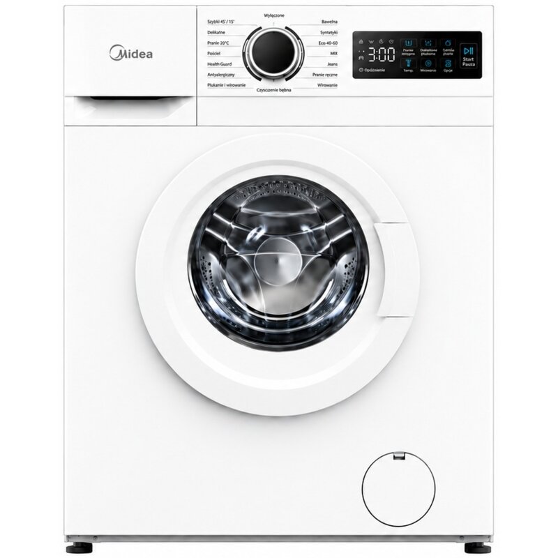 Midea Pralka slim 7 kg MF110W70B/W-PL