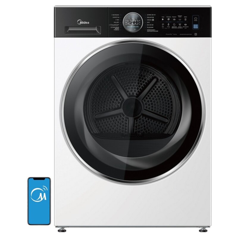 Pralka MIDEA MF210W80BA20/W-PL 8kg 1400 obr. Health Guard Storm Wash Biały