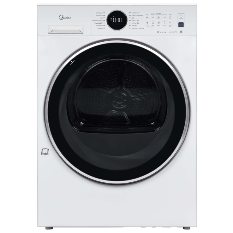 Suszarka z pompą ciepła MIDEA MD210H100BW/W-PL 10kg Health Guard UV Biały