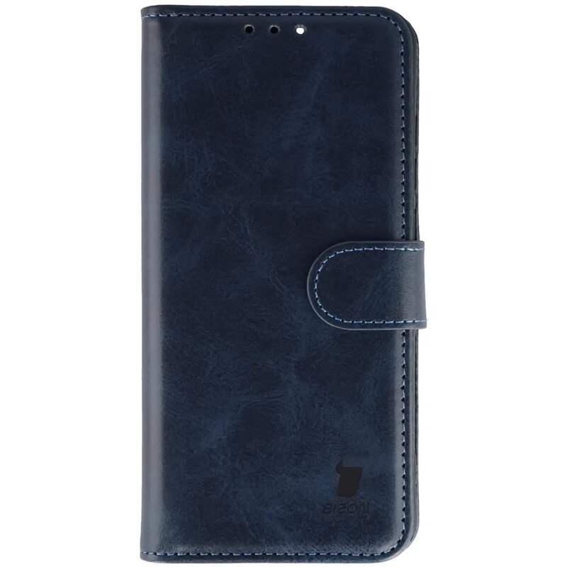 Etui BIZON Case Pocket do Oppo Reno 16/Reno 16 Pro 5G Granatowy