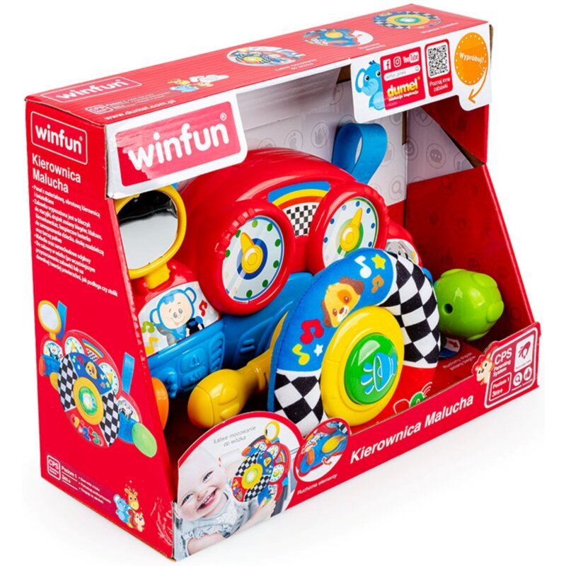 Zabawka interaktywna DUMEL Winfun Kierownica Malucha WF 30406