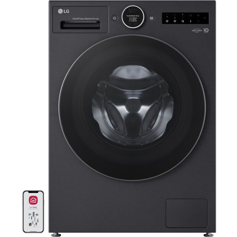 LG WHX9516TBC 56,5cm 11kg/6kg Zdalne sterowanie