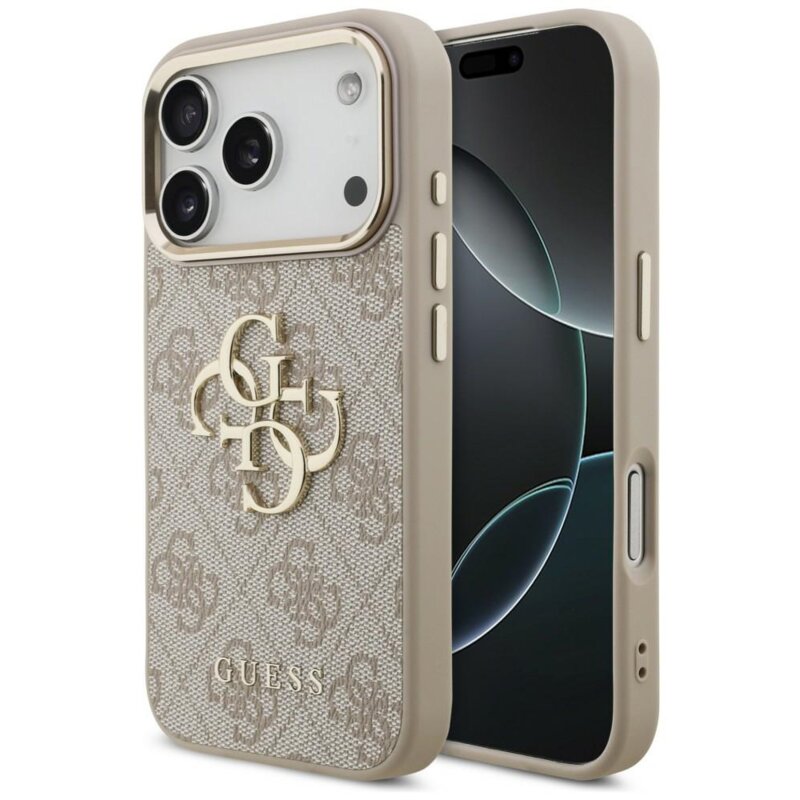 Etui GUESS 4G Big 4G Classic Logo do Apple iPhone 17 Pro/18 Pro Różowy