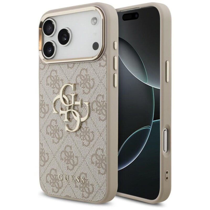 Etui GUESS 4G Big 4G Classic Logo do Apple iPhone 17 Pro Max/18 Pro Max Różowy