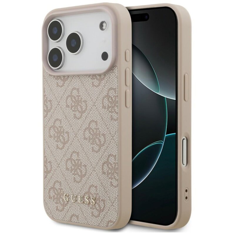 Etui GUESS 4G Classic do Apple iPhone 17 Pro/18 Pro Różowy