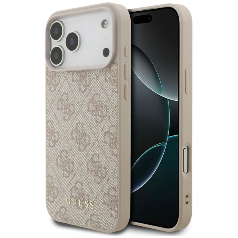Etui GUESS 4G Classic do Apple iPhone 17 Pro Max/18 Pro Max Różowy