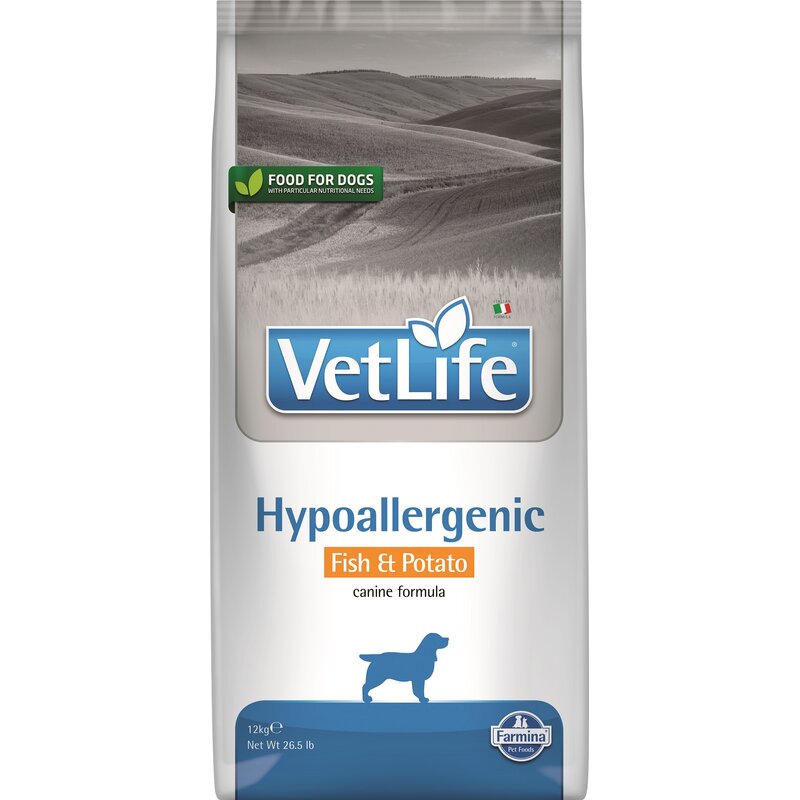 Karma dla psa FARMINA Vet Life Hypoallergenic Fish & Potato 12 kg