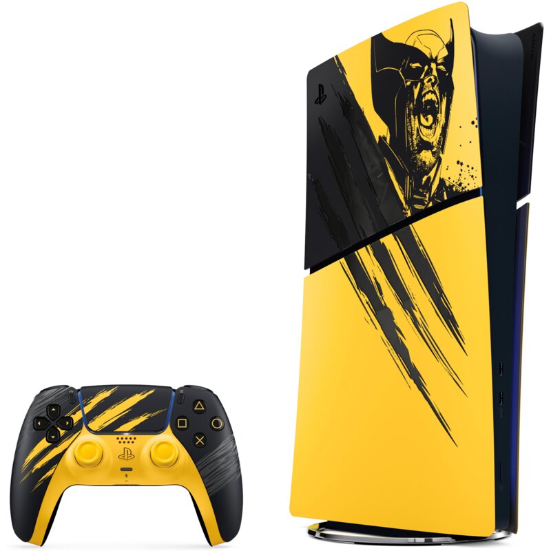 Konsola SONY PlayStation 5 Digital Marvel’s Wolverine Battle Yellow