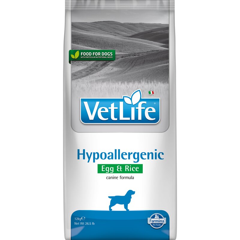 Karma dla psa FARMINA Vet Life Hypoallergenic Jaja i ryż 12 kg