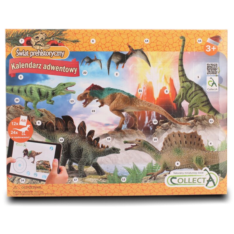 Zestaw figurek COLLECTA Kalendarz adwentowy Dinozaury 84177