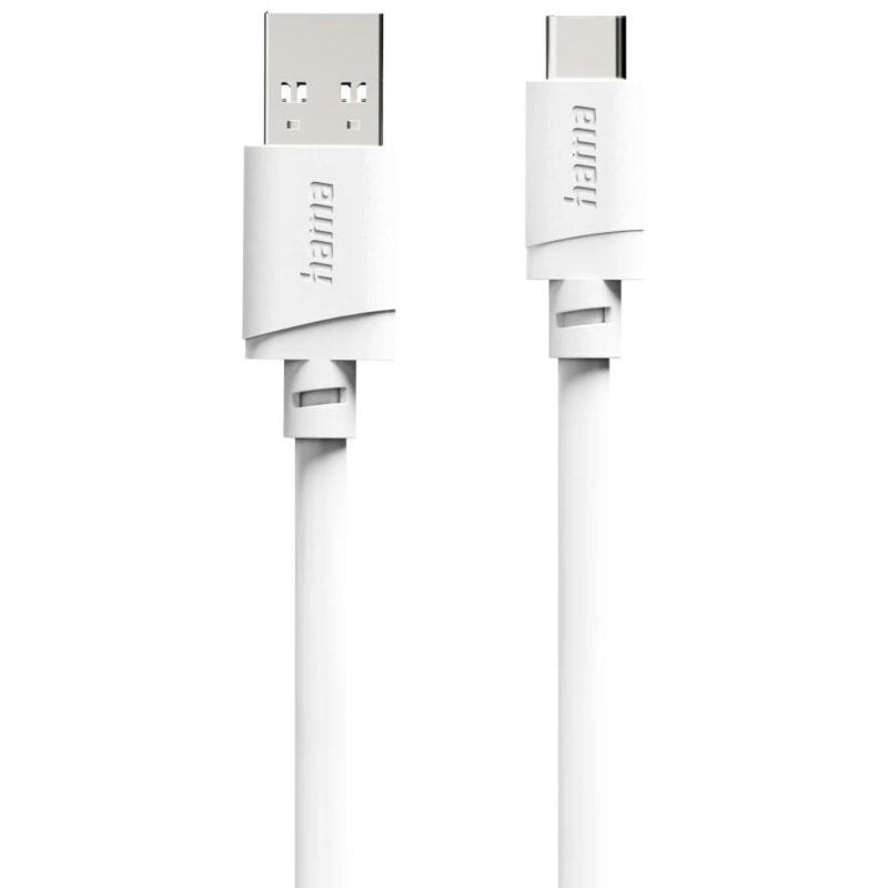 Kabel do szybkiego ładowania HAMA USB-A USB-C 2m Biały