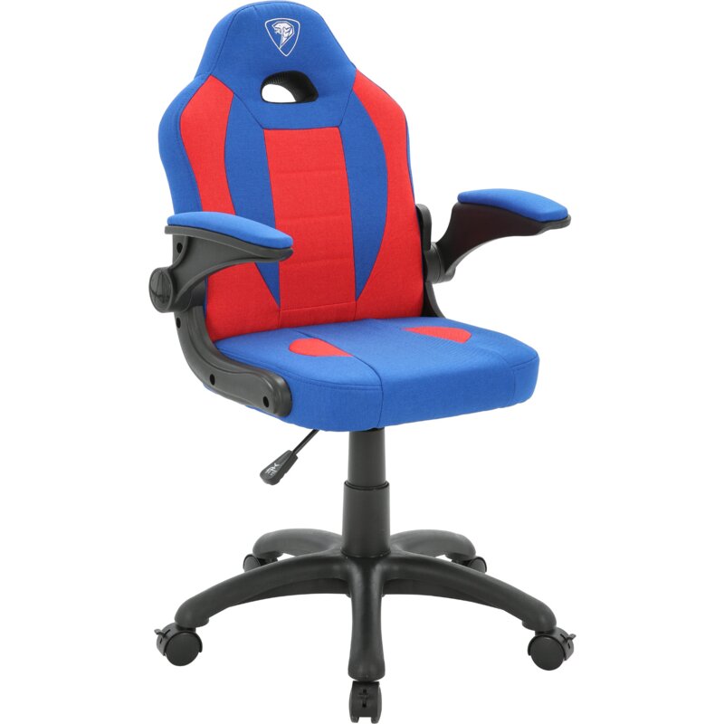 Fotel gamingowy COBRA Junior Expert CRF2601 Niebiesko-czerwony