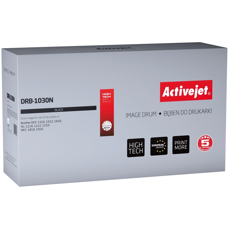 Activejet DRB-1030N Bęben do drukarki Brother, Zamiennik Brother DR-1030 DR1030; Supreme; 10000 stron; czarny.