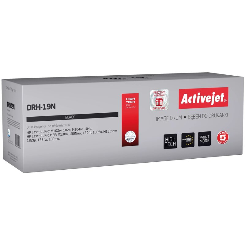 Activejet DRH-19N Bęben do drukarki HP, Zamiennik HP 19A CF219A; Supreme; 12000 stron; czarny.