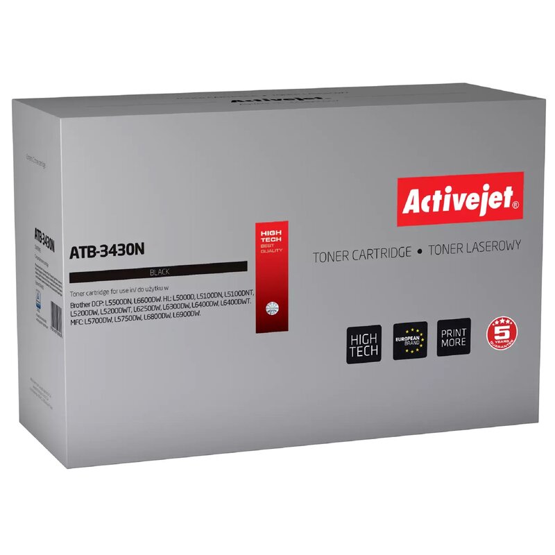 ActiveJet ATB-3430N (zamiennik TN-3430) Czarny