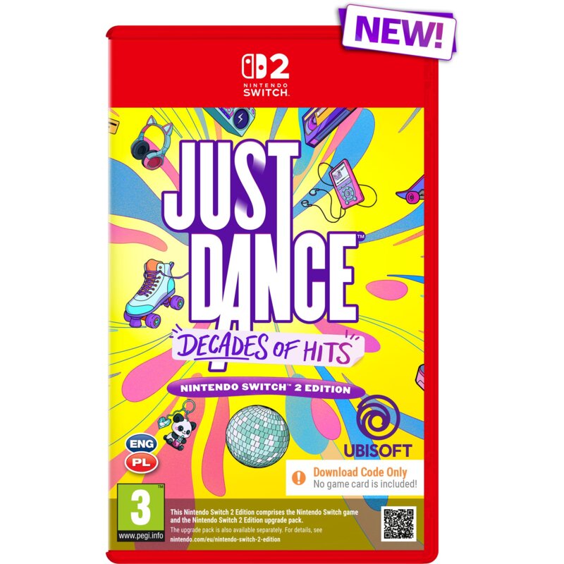 Just Dance Decades of Nintendo Switch 2 Wydanie pudełkowe NSW2