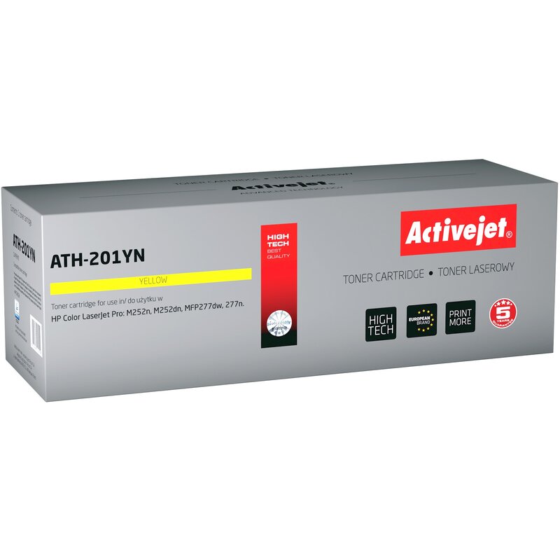 ActiveJet ATH-201YN (zamiennik 201A) Żółty
