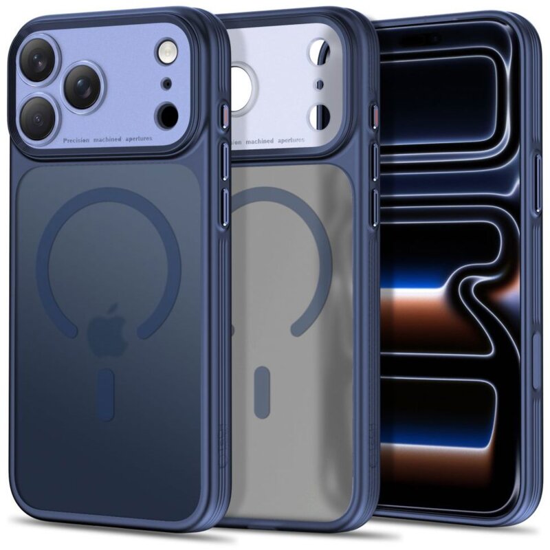Tech-Protect MagPrime MagSafe CC do iPhone 18 Pro Max / 17 Pro Max Ciemnoniebieski