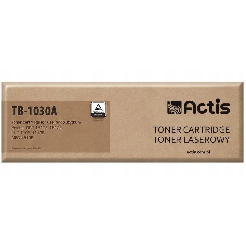 Actis TB-1030A Toner do drukarki Brother, Zamiennik Brother TN-1030; TN1030; Standard; 1000 stron; czarny