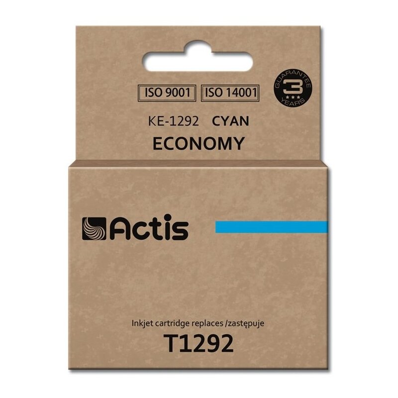 Actis KE-1292 Tusz do drukarki Epson, Zamiennik Epson T1292; Standard; 15 ml; błękitny.
