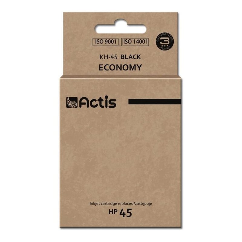 Actis KH-45 Tusz do drukarki HP, Zamiennik HP 45 51645A; Standard; 44 ml; czarny.