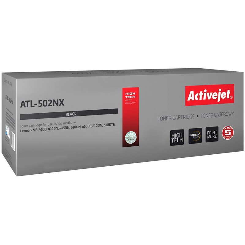 Toner ACTIVEJET do Lexmark 502X / 50F2X00 ATL-502NX Czarny