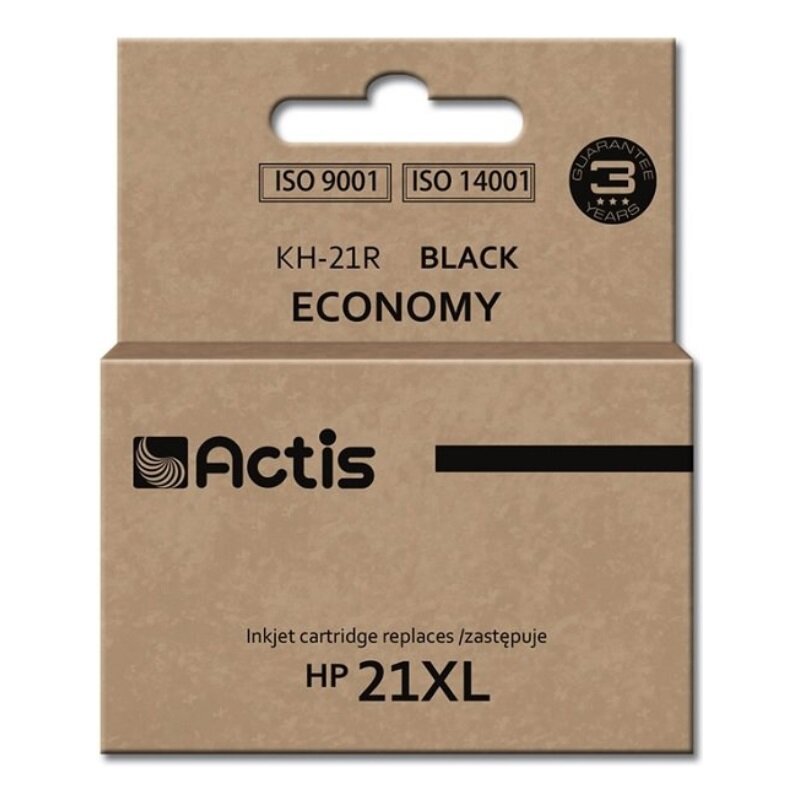 Actis KH-21R Tusz do drukarki HP, Zamiennik HP 21XL C9351A; Standard; 20 ml; czarny.