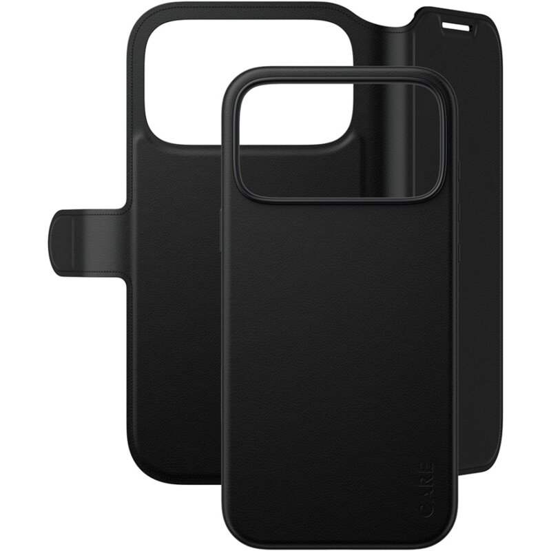 Etui PANZERGLASS Care Tango 2w1 Wallet Case MagSafe do iPhone 18 Pro Max/17 Pro Max Czarny