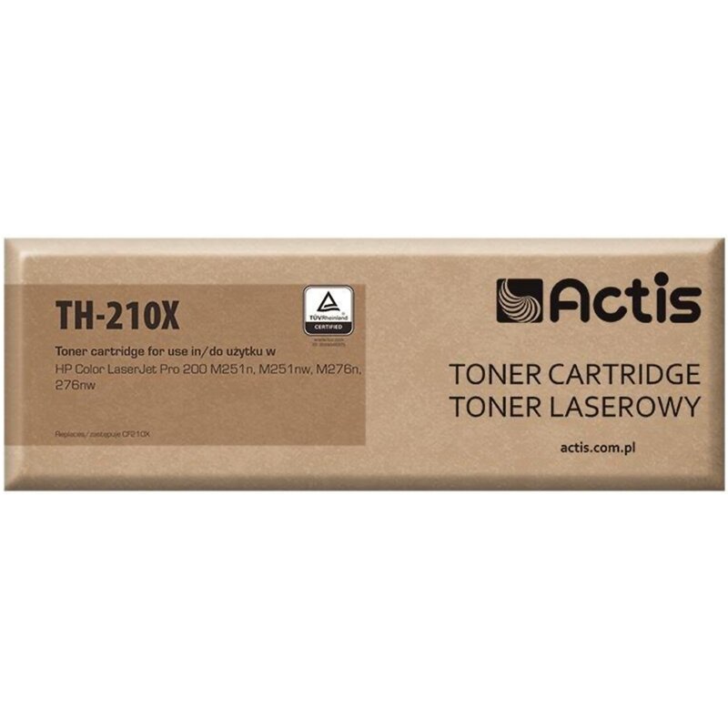 Actis TH-210X Toner do drukarek HP, Canon, Zamiennik HP 131X CF210X, Canon CRG-731BH; Standard; 2400 stron; czarny.