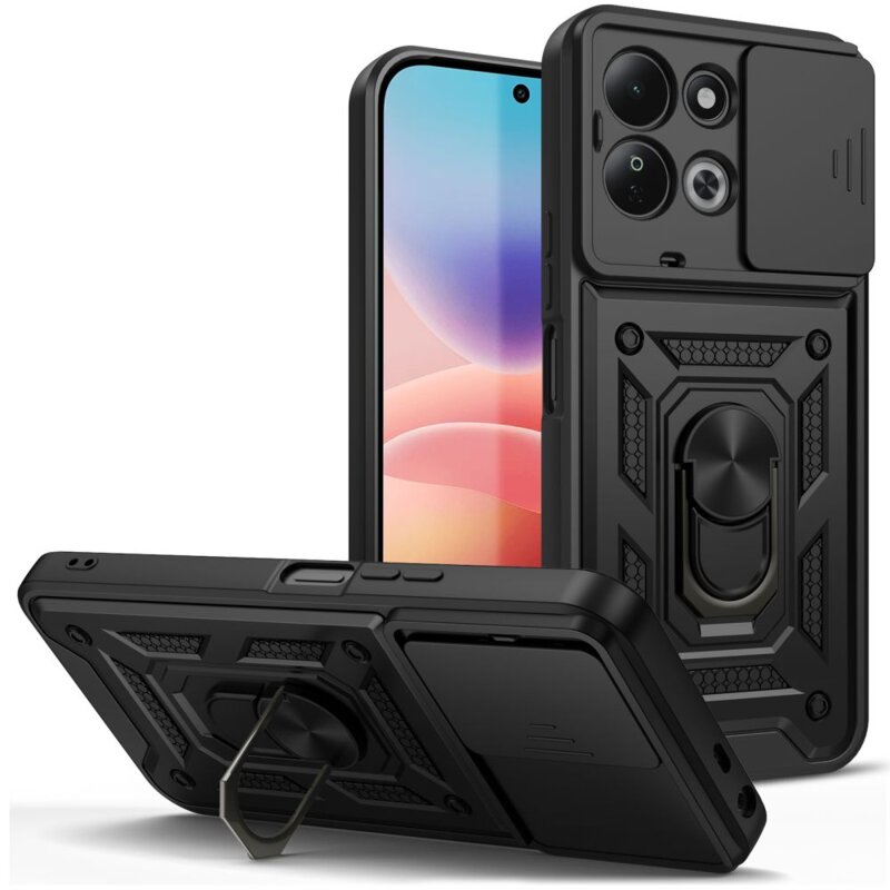 Etui TECH-PROTECT Camshield Pro do Xiaomi Redmi 17 4G/ 5G Czarny