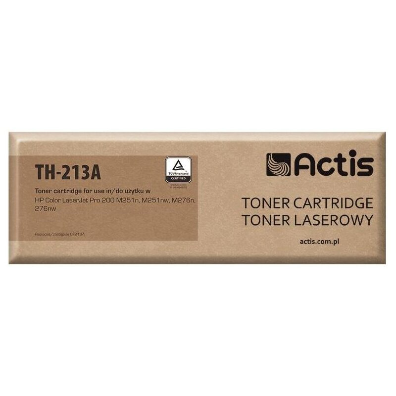 Actis TH-213A Toner do drukarek HP, Canon, Zamiennik HP 131A CF213A, Canon CRG-731M; Standard; 1800 stron; purpurowy.