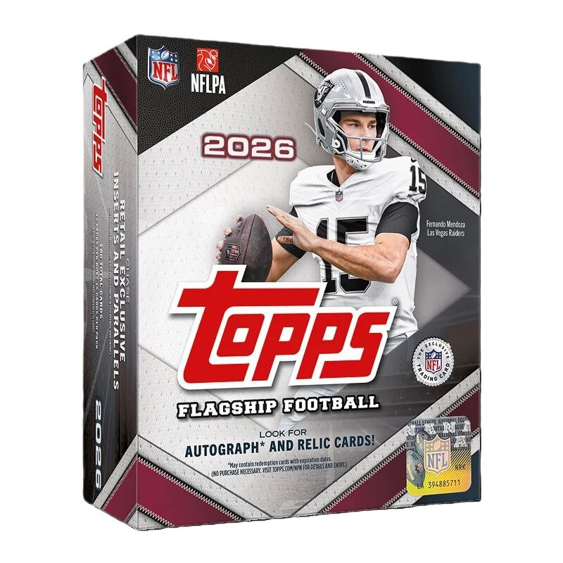 Karty TOPPS Flagship Football NFL 2026 8581 (1 zestaw)