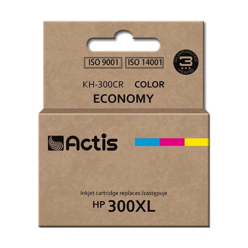 Actis KH-300CR Tusz do drukarki HP, Zamiennik HP 300XL CC644EE; Standard; 21 ml; kolor.