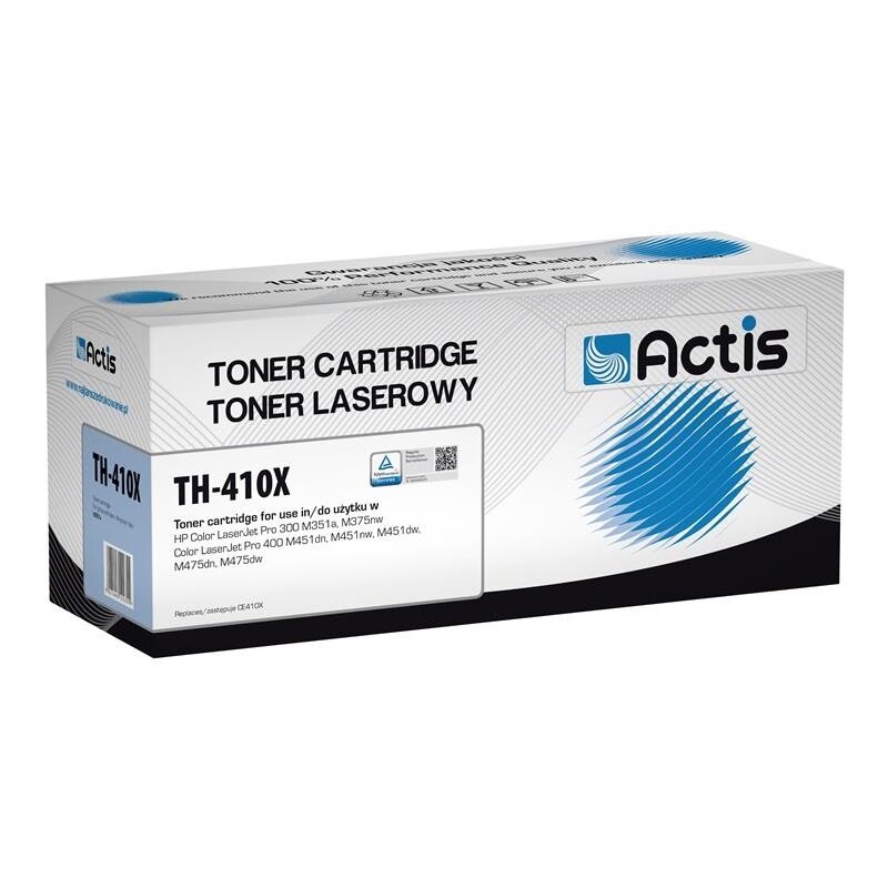 Actis TH-410X Toner do drukarki HP, Zamiennik HP 305X CE410X; Standard; 4000 stron; czarny.