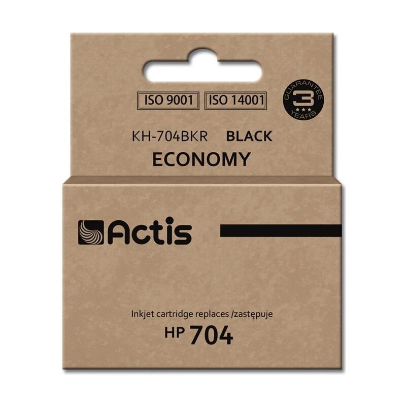Tusz ACTIS do HP 704 CN692AE Czarny 15 ml KH-704BKR