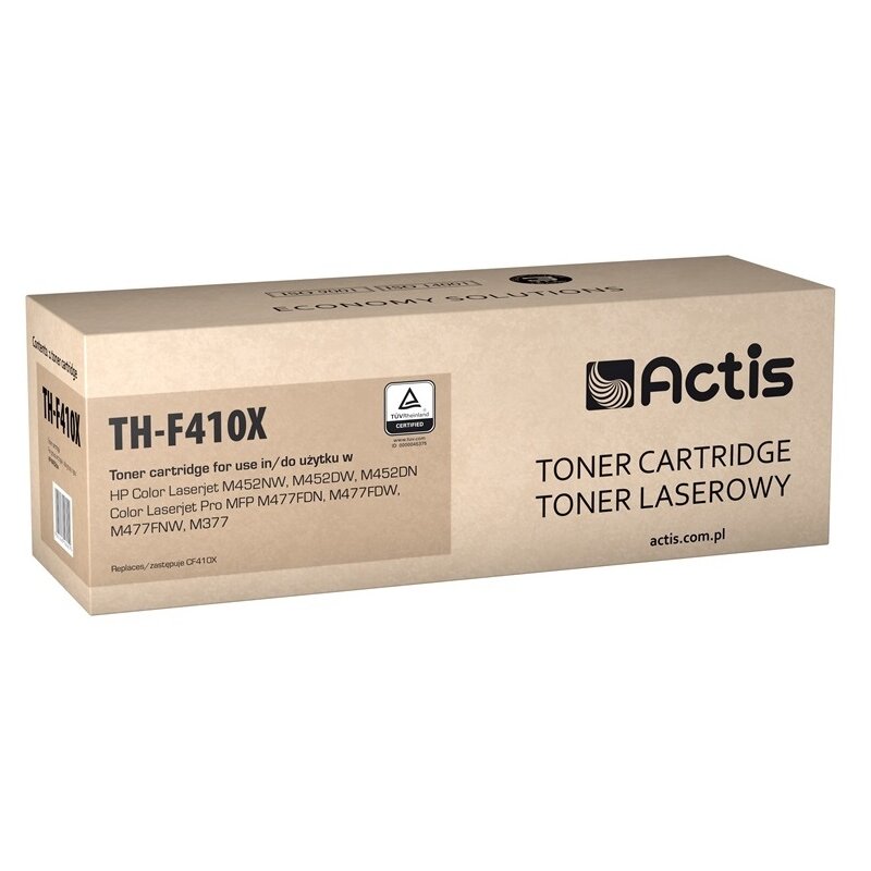 Actis TH-F410X Toner do drukarki HP, Zamiennik HP 410X CF410X; Canon CRG 046H K 1254C002; Standard; 6500 stron; czarny.