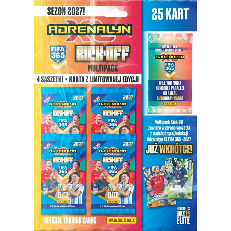 Panini FIFA 365 Adrenalyn XL 2027 - Kick-Off Multipack