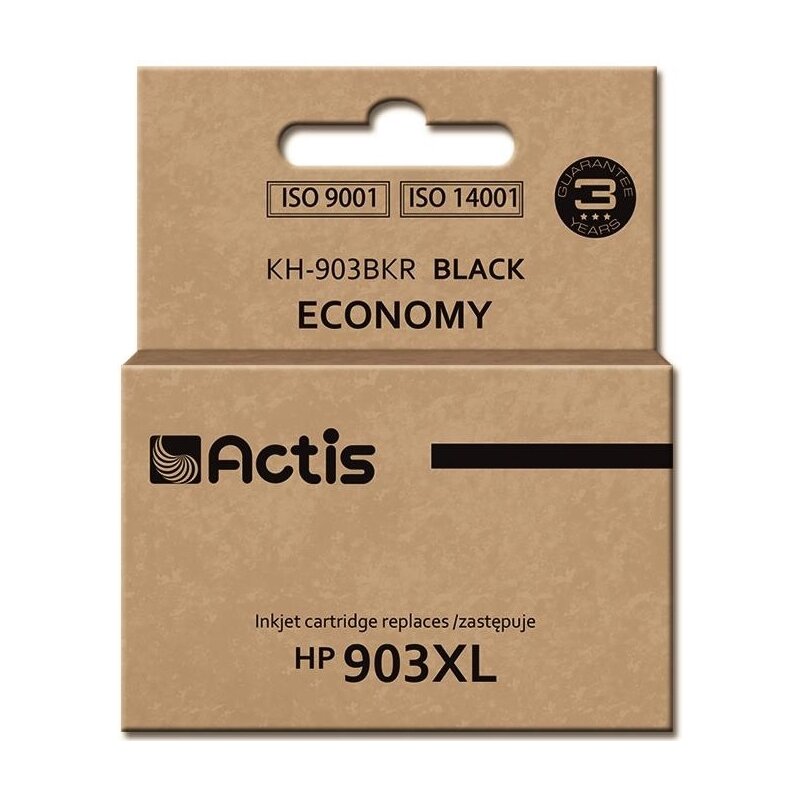 Actis KH-903BKR Tusz do drukarki HP, Zamiennik HP 903XL T6M15AE; Standard; 30 ml; czarny - Nowy Chip